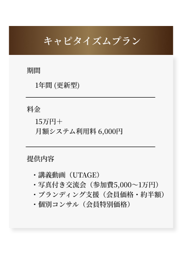 キャピタイズムプラン